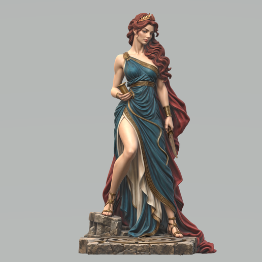 Ariadne | Greek Mythology Princess of the Labyrinth 3D Printable Statue