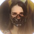 132190897_391368622191829_4645793697790664448_n.jpg 3D file Ghost of Tsushima Mask for Cosplay・3D printable model to download