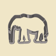 African-Bush-Elephant-1-cookie-cutters,-mold-for-children,-Birthday-party.png African Bush Elephant (1) cookie cutters, mold for children, Birthday party