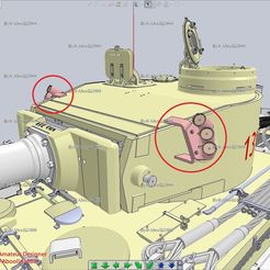 1-1.jpg Tiger Tank Early Close proximity defense devices(STL-1/35)