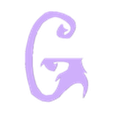 G.stl STL file Letters and Numbers The Addams Family Letters and Numbers | Logo・Template to download and 3D print