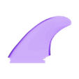 surfboard twinfin v4.stl Twin fin + middle ( 2 + 1) ailerons pour planche de surf - Futures