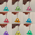 aliens.png Alien / extraterrestrial keychain toy