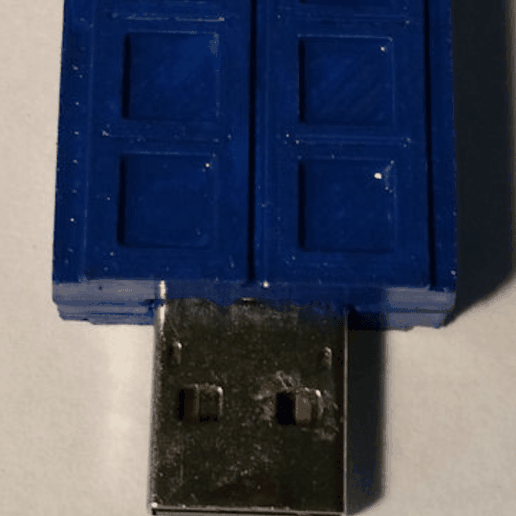 Tardis - USB Front Cover