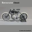 Retrocruiser-classic-01.jpg STL-Datei Retrocruiser Classic - 3D printed motorbike in scale 1:7・3D-druckbare Vorlage zum herunterladen