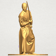 TDA0544 Japanese Warrior A06.png Download free file Japanese Warrior • Design to 3D print, GeorgesNikkei