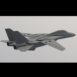 F-14-3-Copy.png Archivo STL gratis Guía de construcción: F-14 RC Aircraft (Ventilador doble de 50 mm, 960 mm de envergadura)・Modelo para descargar y imprimir en 3D