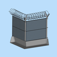 61wxx-135-Scale-T-shaped-Defensive-Emplacement-with-Raised-Barbed-Wire-Fence-Miniature-Diorama-Acc.png 61wxx 135 Scale T-Shaped Defensive Emplacement with Raised Barbed Wire Fence - Miniature Diorama Accessory Model