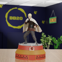1.png STL file Naruto Hokage 3D STL・3D print design to download