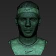 24.jpg Rafael Nadal bust 3D printing ready stl obj formats