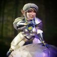 ChargingHalflingPaladin_Camera-2_001.jpg Charging Gnome Paladin Rider
