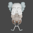 kaws_glider_front.png KAWS FORTNITE GLIDER 2022 FAR FROME HOME 3D print model