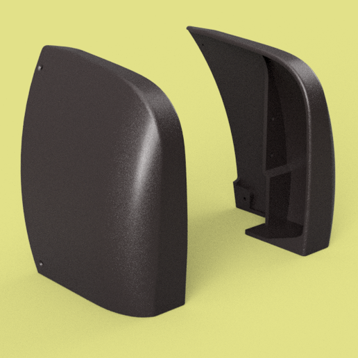 HYMER B544 B564 Camp 51-65 Bumper Cap / Stoßstangenblende (Corner Corner-Piece)