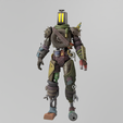 Renders0019.png Trash Robot Lowpoly Rigged