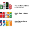 legenda.png 500ml crate for empty cans - Convenient and Durable Solution for Grocery Store Returns - For Classic Cans