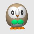 1.jpg Rowlet - Pokemon - Multicolor