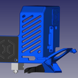 BigBertha1.png Big Bertha - An Artillery Genius AIO Extruder Cover + Blower + Cable Relief + BLTouch