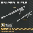 FOH-Mecha-Sniper-Rifle.jpg 3D-Datei 1/100 1/144 Mecha-Scharfschützengewehr gegen Schiffe・3D-druckbare Vorlage zum herunterladen, FalloutHobbies