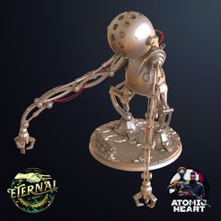 MA-9-Belyash-Diorama-ATOMIC-HEART-ETERNAL-RENDER-1.jpg 3D file MA-9 BELYASH DIORAMA - ATOMIC HEART - ETERNAL・3D print object to download