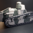 T-17.png Renault FT-17 - WW1 French Light Tank 3D model