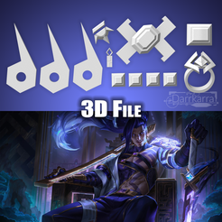 YasInkPrest08.png Fichier 3D Accessoires Yasuo Inkshadow Prestige League of Legends Fichiers STL・Objet imprimable en 3D à télécharger