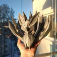 IMG_20180107_131019.jpg Archivo STL Low-poly Nine-tailed Fox・Modelo para descargar y imprimir en 3D