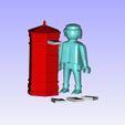 buzon-2.jpg Antique or Victorian mailbox for Playmobil with accessories