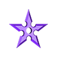 ninja_star_4.5t.stl Ninja star