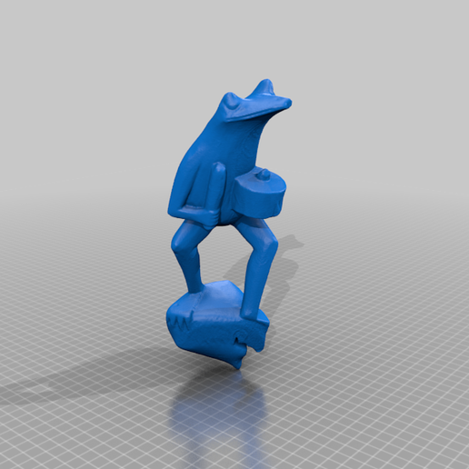 Frog(generated by revopoint pop) 3D model