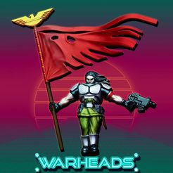 Bannercover3.jpg 3D file Banner Man! - The Old School Shooter guy style! (In bits!)・3D printing design to download
