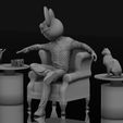 5_00000.jpg Deadmau5 On Chair Gun Aim at Mice 3D print model