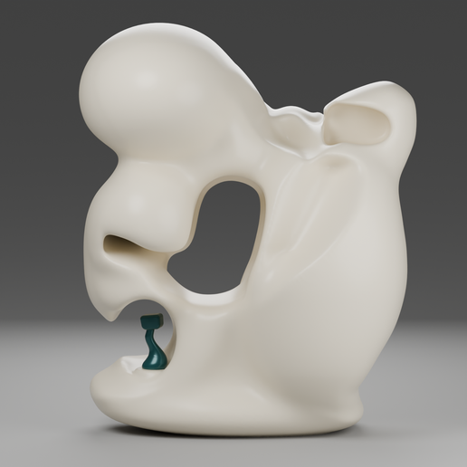 Inner Current - Organic Art Sculpture with Signature Pawn 250mm
