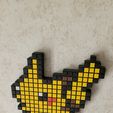 20230831_145604.jpg 025 Pikachu pixel art    (Updated with .3mf version)