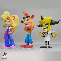 Crash Bandicoot best 3D printing models・105 designs to download・Cults