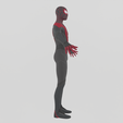 Renders0012.png Spiderman Miles Morales Spiderverse Textured Lowpoly