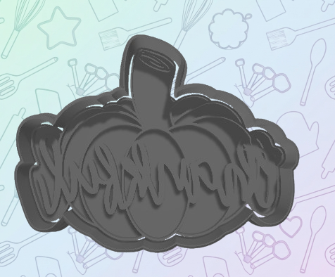 Thankful Pumpkin Cookie Cutter