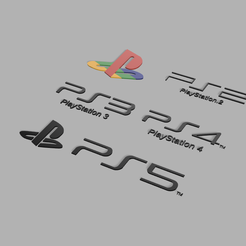 Archivo STL Consola de juegos Playstation 1 🎮・Objeto imprimible en 3D para  descargar・Cults
