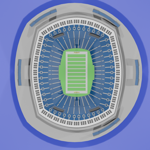 🏟️ Estadio MetLife・Archivo 3D para Impresión 3D・Cults