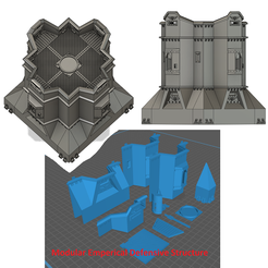 Bastion-Preview.png Archivo STL Estructura de defensa emperifollada Modular・Diseño para descargar y imprimir en 3D, Bum_Fluff