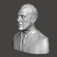 Franklin-D.-Roosevelt-2.png 3D Model of Franklin D. Roosevelt - High-Quality STL File for 3D Printing (PERSONAL USE)