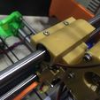 X_Carriage_v2.jpg Improved X-axis Carriage, Idler, and Motor Mount for Wilson II 3D Printer