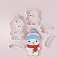snowman-short.jpg Snowman #1 Cookie Cutter