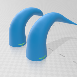 Horns-6.png Download STL file Cosplay Horns 1 • Template to 3D print, mrtetris