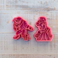 WhatsApp-Image-2023-09-19-at-14.56.31-2.jpeg Fichier STL SEt cutters La belle et la bête・Idée pour impression 3D à télécharger