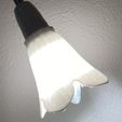 Appearance-when-lighting.jpg Flower Lampshade for LED Lamp