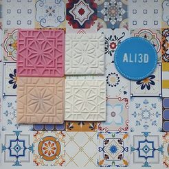 14M.jpg Archivo STL MOSAIC STAMP 14 - SELLO MOSAICO 14・Diseño para descargar y imprimir en 3D
