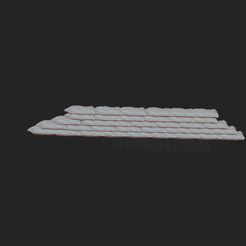 3.JPG Fichier STL gratuit SAC DE SABLE MILITAIRE A3・Modèle à télécharger et à imprimer en 3D