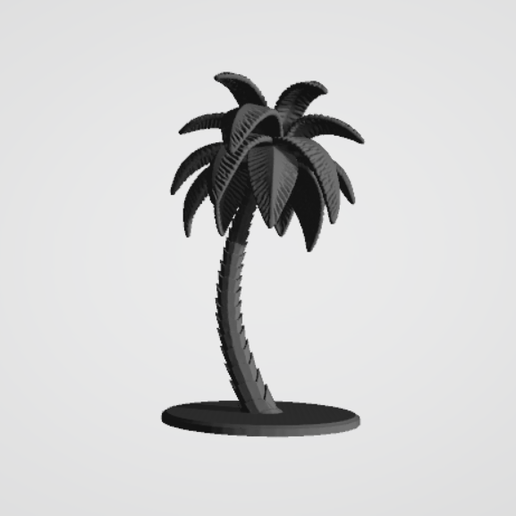 palm tree 3D model
