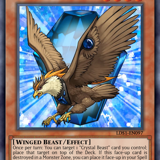 Crystal beast cardsFree STL File for 3D printingCults