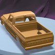 A004.png Chevrolet C10 Cheyenne Pickup 1971 (1/24) Printable Car Body